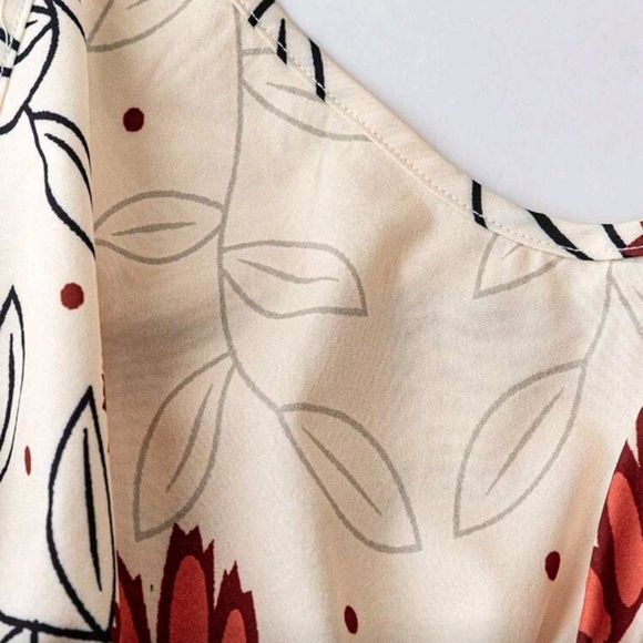 Floral Halter Maxi Dress - Picture 2 of 5